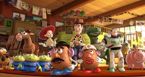 Una scena di Toy Story 3