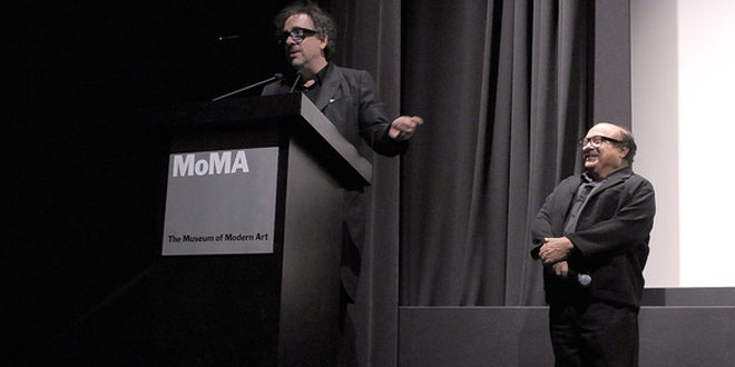Danny DeVito e Tim Burton