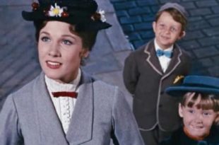 Una scena di Mary Poppins