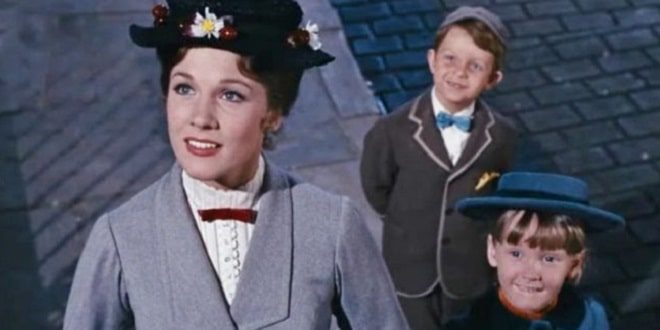 Una scena di Mary Poppins