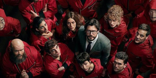 Il cast de La casa di carta dal 3 aprile su Netflix